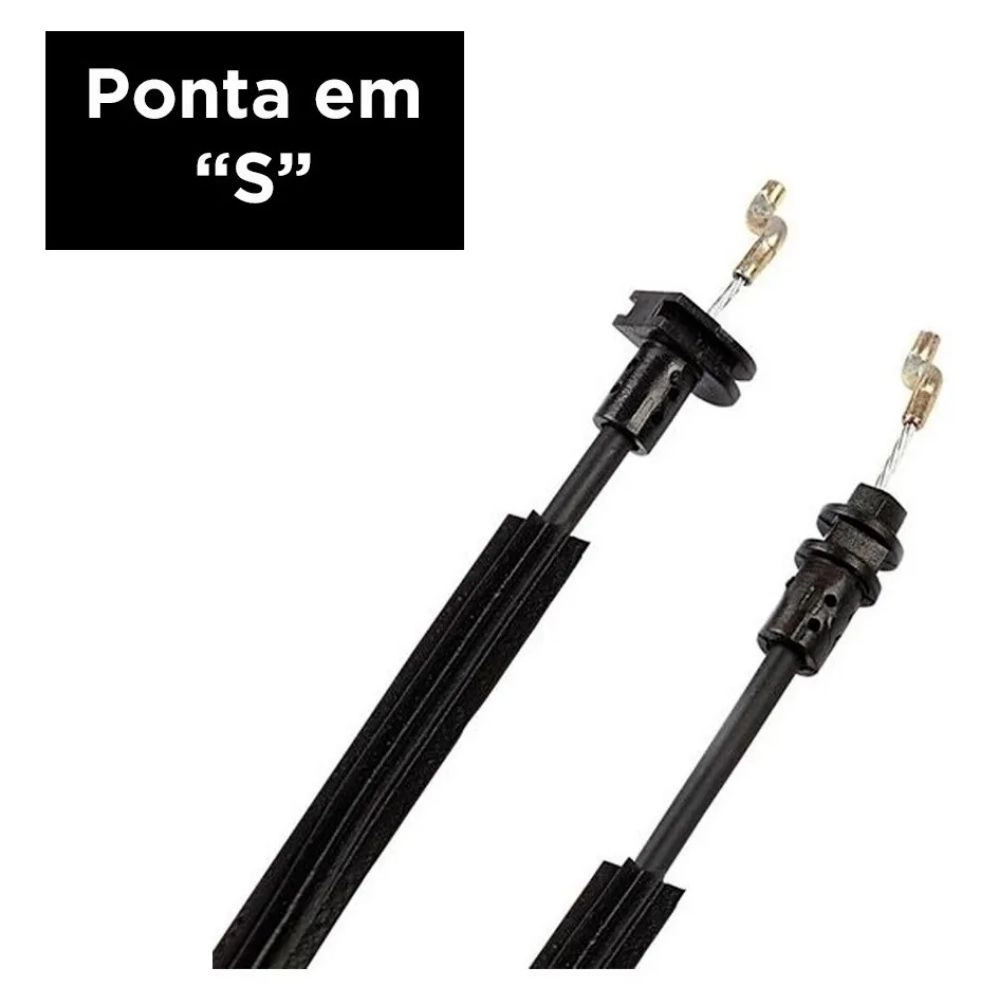 Cabo de Abertura de Porta Muntiflex para Chevrolet Celta 2 Portas Lado Esquerdo