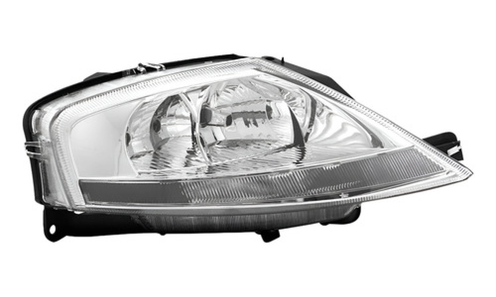 Farol Lado Esquerdo Citroen C3 2003 A 2012 Manual Cromado Automotivo