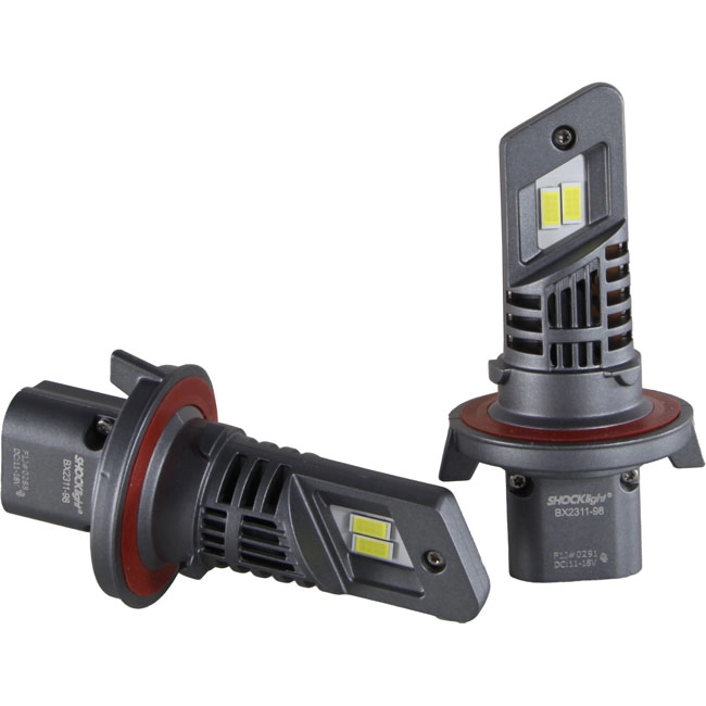 Kit Lâmpada Super LED Nano S14X H13 Shocklight Para Branca - Linha S14 NANO