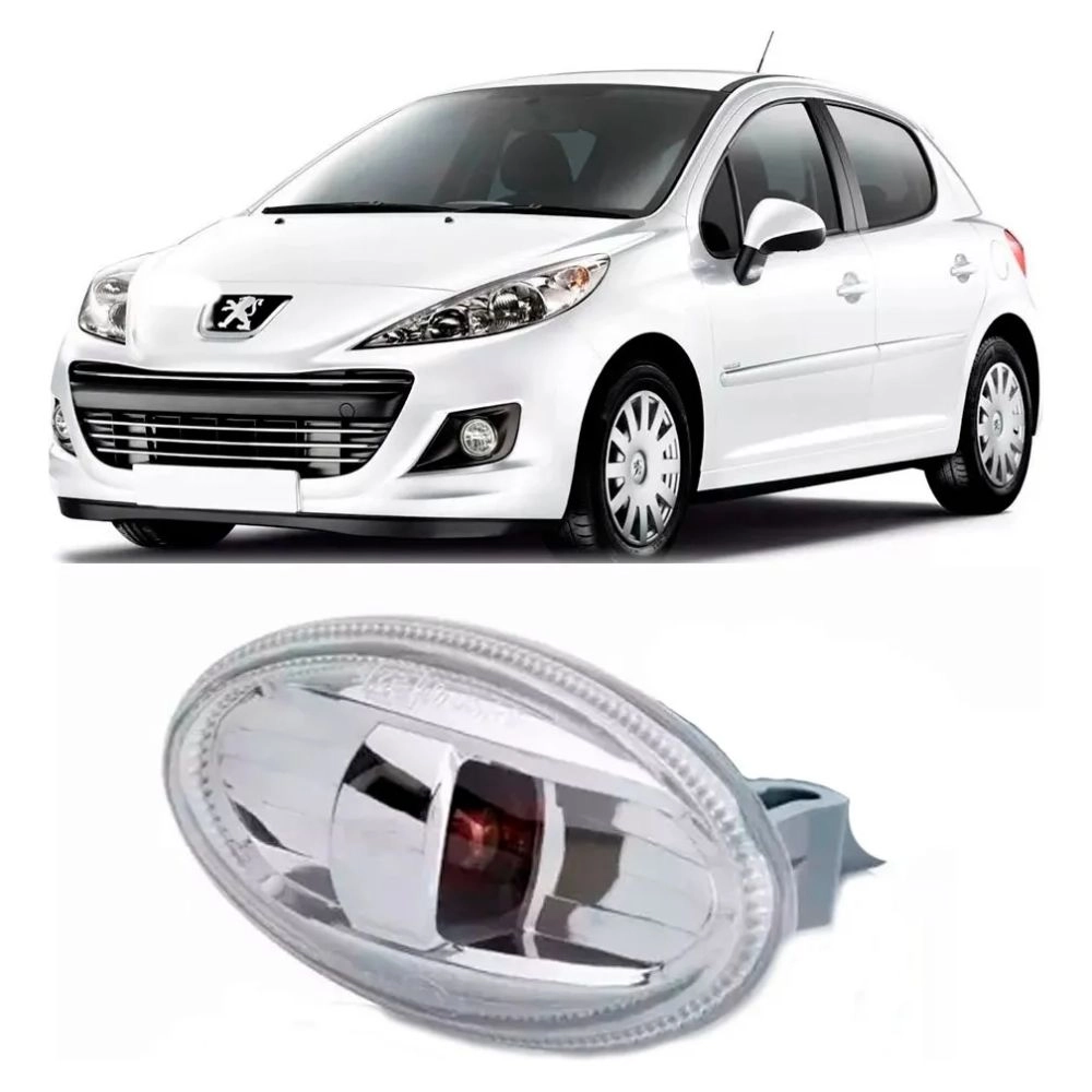 Lanterna Pisca de Para-lama DSC para Peugeot 207 / Citroen C3
