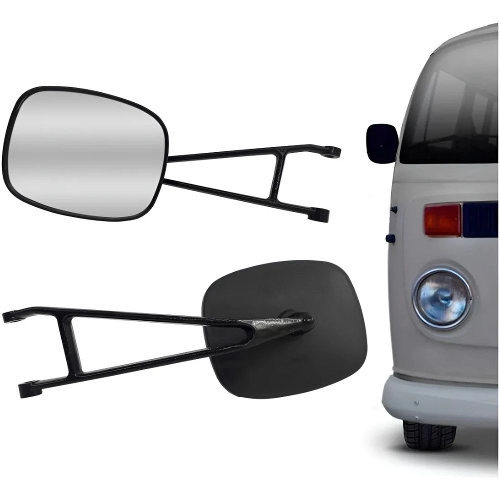 Retrovisor Externo Blawer para VW Kombi Pick-up (Cabrita) Lado Esquerdo